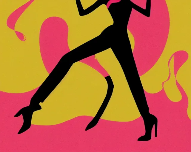 Image similar to teenage audrey hepburn dancing in art deco style, champagne commercial, artstation, illustration, bright, cheerful, detailed and intricate environment