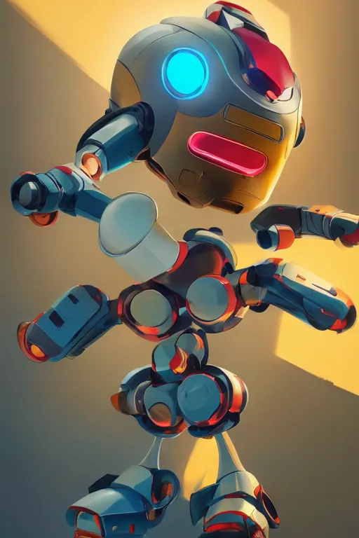 Image similar to metabots medabots medarotto medarot robot minimalist comics helmet mask neon cybereye, behance hd by jesper ejsing, by rhads, makoto shinkai and lois van baarle, ilya kuvshinov, rossdraws global illumination ray tracing hdr radiating a glowing aura