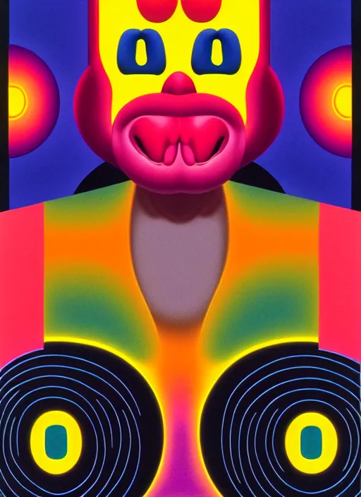 Prompt: evil person portrait by shusei nagaoka, kaws, david rudnick, airbrush on canvas, pastell colours, cell shaded, 8 k,