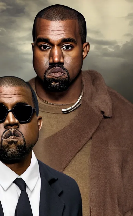 Image similar to kanye west cast as doctor in the doctor who bbc series