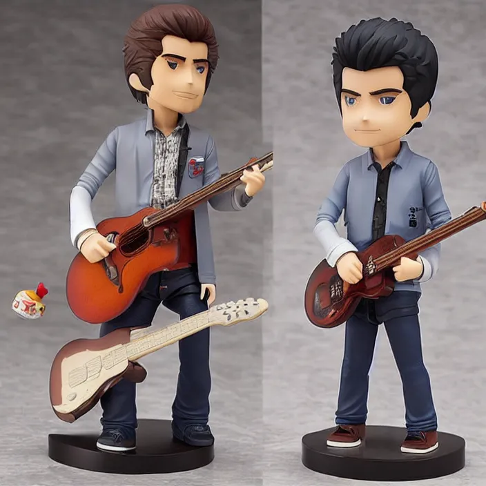 Image similar to John Mayer, An anime Nendoroid of John Mayer, figurine, detailed product photo