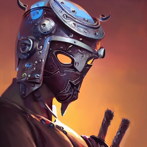 Image similar to cyberpunk viking helmet mask warrior goddess robot ninja fantasy, art gta 5 cover, official fanart behance hd artstation by jesper ejsing, by rhads, makoto shinkai and lois van baarle, ilya kuvshinov, ossdraws