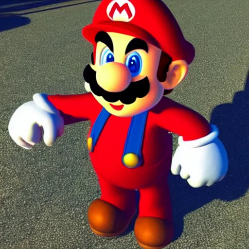 Image similar to Super Mario has hit rough times