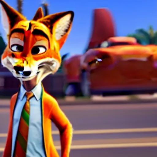 Nick Wilde (from Zootopia) in a Grand Theft Auto: San | Stable ...