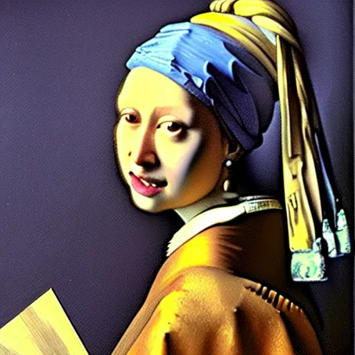 Prompt: high quality high detail painting by johannes vermeer, portrait of the dragon queen, hd, photorealistic lighting