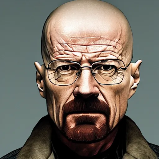 Image similar to Walter White in The Walking Dead 4k detail