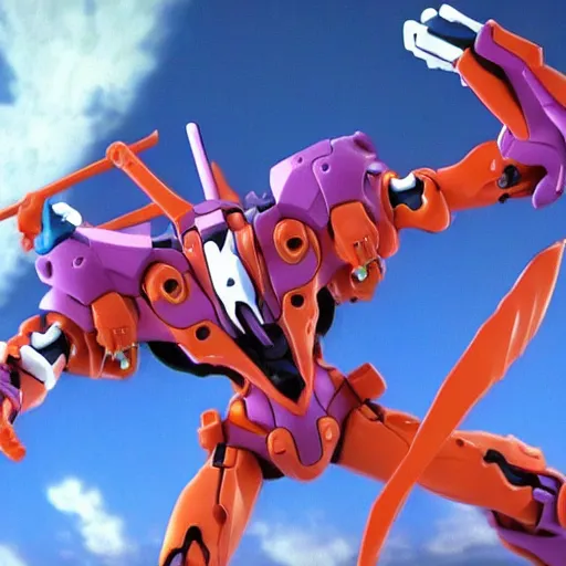 Image similar to evangelion unit 0 0, highly detailed, studio gainax,