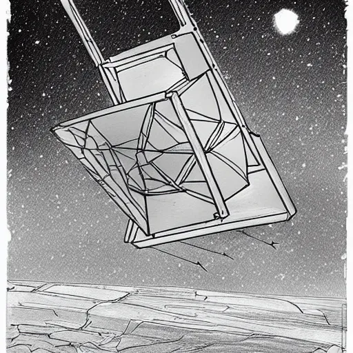 Prompt: “James Webb Space Telescope sketch by Michelangelo”