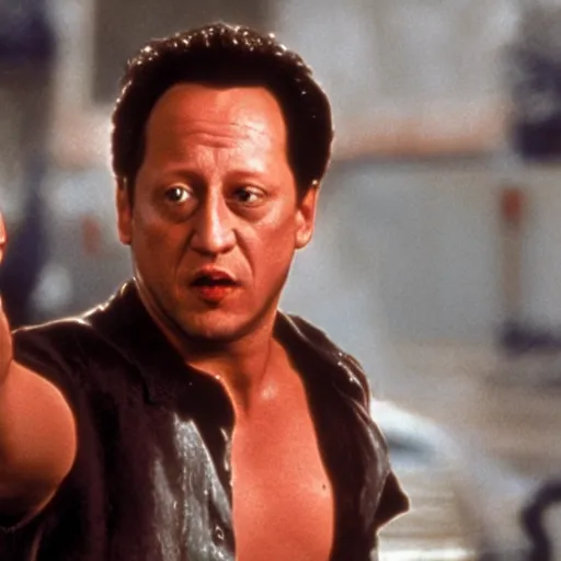 Prompt: Rob Schneider in Die Hard