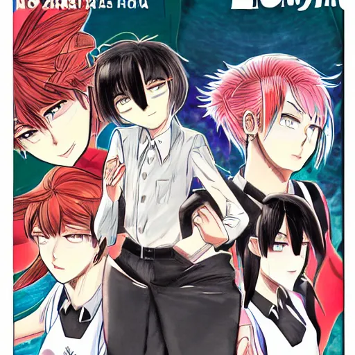 Image similar to by itumeta ; manga cover