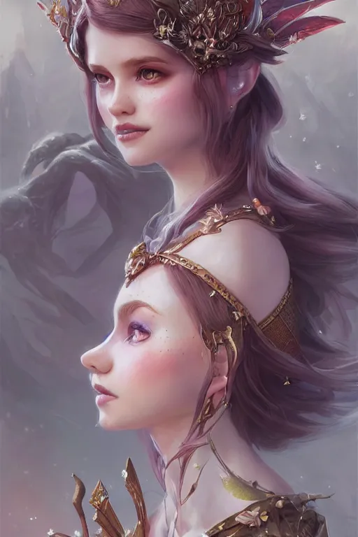 Image similar to fairy princess, highly detailed, d & d, fantasy, highly detailed, digital painting, trending on artstation, concept art, sharp focus, illustration, art by artgerm and greg rutkowski and fuji choko and viktoria gavrilenko and hoang lap