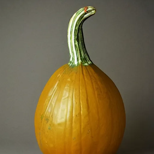 Image similar to a gourd mixed with amber heard hybrid intercross