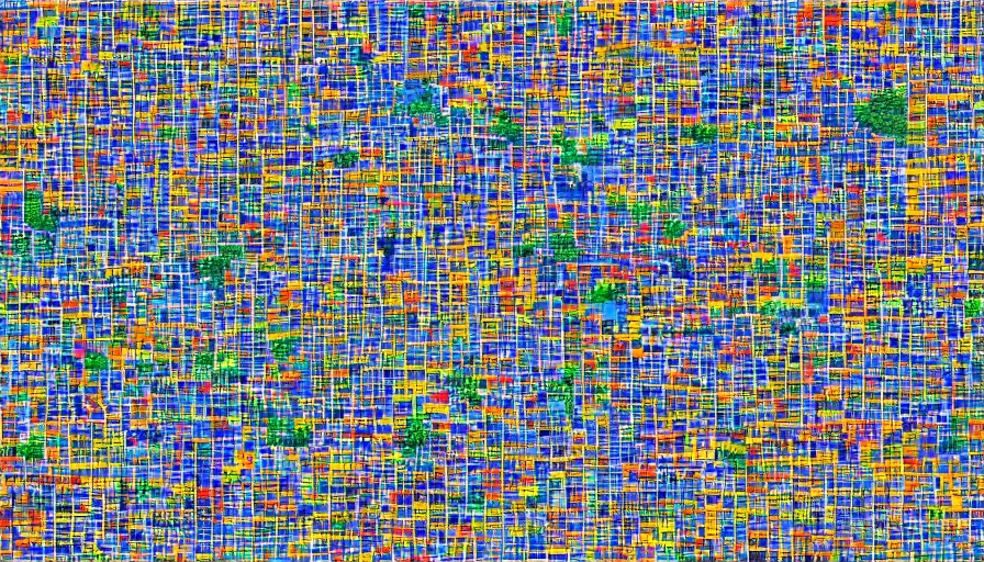 Image similar to favelas in rio, height map, bump map, 2. 5 d by piet mondrian