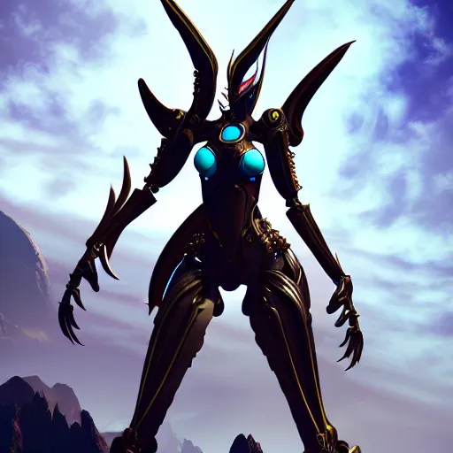 Image similar to highly detailed giantess shot exquisite warframe fanart, worms eye view, looking up at a giant 500 foot tall beautiful saryn prime female warframe, as a stunning anthropomorphic robot female dragon, looming over, posing elegantly, proportionally accurate, anatomically correct, sharp claws, two arms, two legs, camera close to the legs and feet, giantess shot, upward shot, ground view shot, leg and thigh shot, epic shot, high quality, captura, realistic, professional digital art, high end digital art, furry art, macro art, giantess art, anthro art, DeviantArt, artstation, Furaffinity, 3D realism, 8k HD render, epic lighting, depth of field