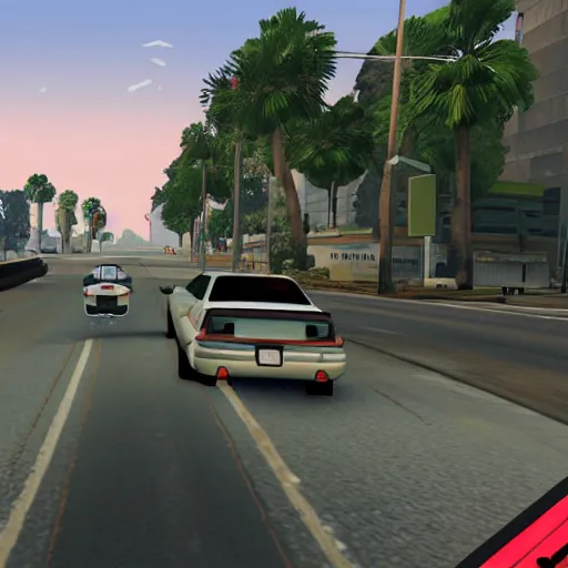Image similar to GTA 5 in n64 graphics