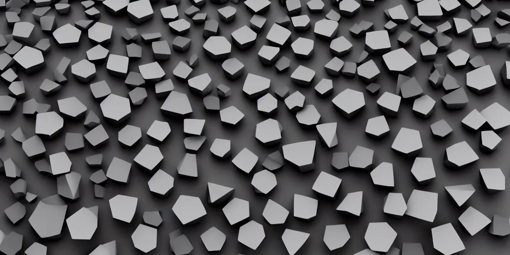 Prompt: photorealistic 3 d voronoi texture, black white, octane render, c 4 d, 8 k, marble bubbles
