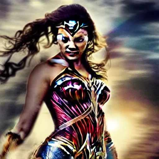 Image similar to photo of Deepika Padukone as wonder woman