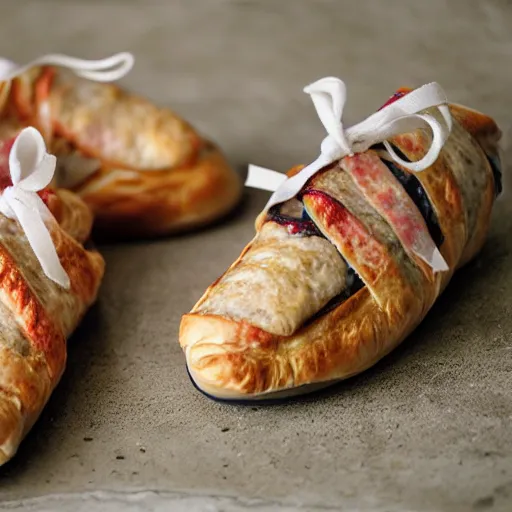 Image similar to sausage roll shoes