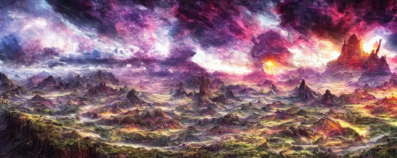 Image similar to amazing crazy landscape photo of a secret civilization, hyperdetailed, nice colors, cinematic masterpiece