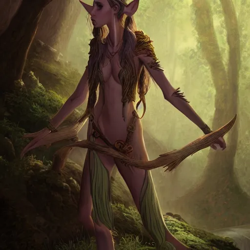 Prompt: a picture of a forest elf, high fantasy, elegant, epic, detailed, intricate, digital painting, concept art, realistic, smooth, focus, rim light,