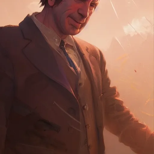 Prompt: highly detailed portrait of saul goodman, unreal engine, fantasy art by greg rutkowski, loish, rhads, ferdinand knab, makoto shinkai and lois van baarle, ilya kuvshinov, rossdraws, tom bagshaw, global illumination, radiant light, detailed and intricate environment