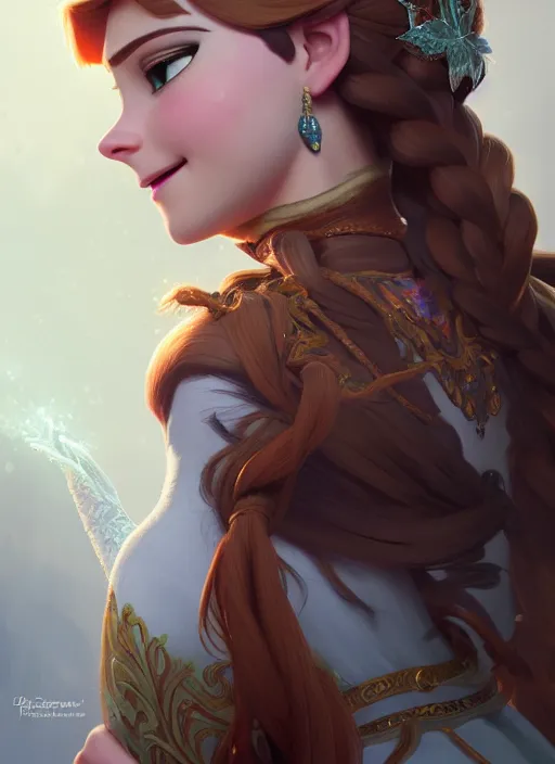 anna frozen concept art