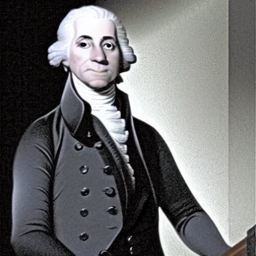 Image similar to president washington as a young man in 2 0 0 7