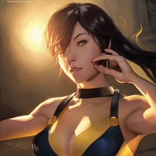 Prompt: cassandra cain wearing a halter top!!! laying in bed!!!, beautiful face!!!!, cg animation, lifelike, animated, realistic, by artgerm, greg rutkowski, 3 d