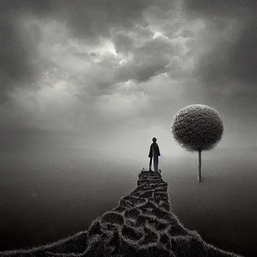 Image similar to mind wandering by Michal Klimczak (Shume)