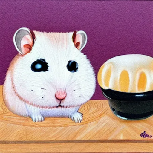 Image similar to a hamster mochi