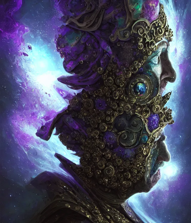 Image similar to front!!! shot of a court jester!!! character, mesmerizing fractal hypercubes, dark holography!!!, future, metallic nebula, crystalline edges, polygonal, elegant, highly detailed, centered, (((artstation, concept art, jagged, sharp focus, artgerm, Tomasz Alen Kopera, Peter Mohrbacher, donato giancola, Joseph Christian Leyendecker, WLOP, Boris Vallejo))), ((raytracing)), mugshot!!!!!, ugly!!!!!!, octane render, nvidia raytracing demo, octane render, nvidia raytracing demo, octane render, nvidia raytracing demo, 8K