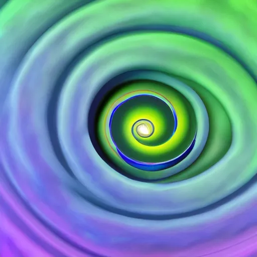 Image similar to a computer generated image of a spiral design, a raytraced image by elizabeth murray, behance, generative art, fractalism, biomorphic, zbrush