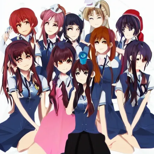 Image similar to DDLC