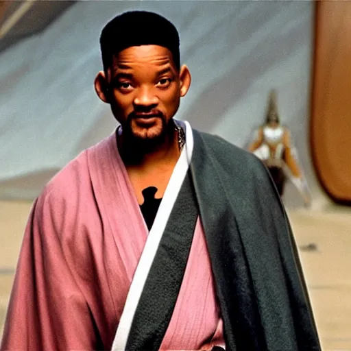 Image similar to will smith is on the jedi council