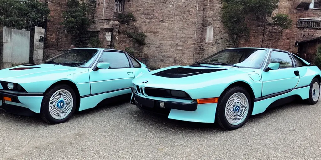 Prompt: “1980s BMW I8”