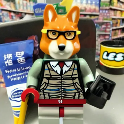 Image similar to Legoshi from Beastars AT WALMART?!