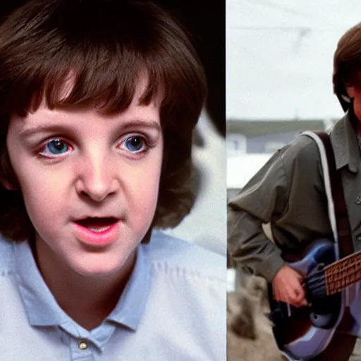 Image similar to Paul McCartney as agent Hopper in Stranger Things