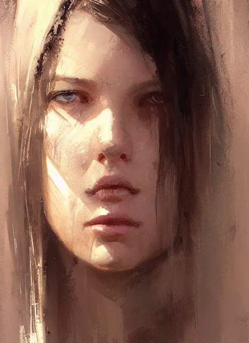 Prompt: beautiful young girl face, by jeremy mann, by greg rutkowski, by noah bradley, digital painting