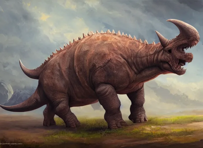 ArtStation - Triceratops Jurassic park