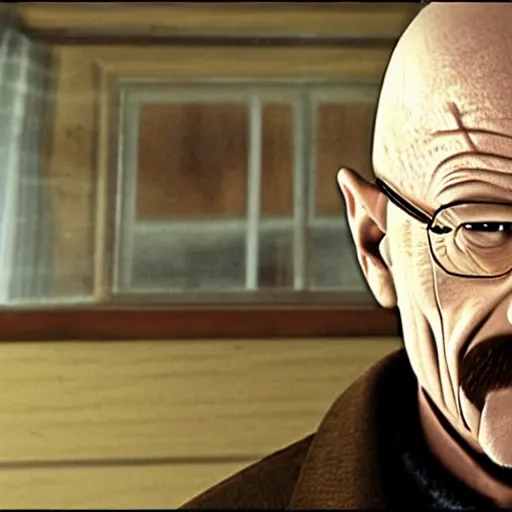 Prompt: A still of Walter White in the film Coraline, highly detailed, very detailed, extremely detailed, detailed, HD Quality, taken in the mid 2000s