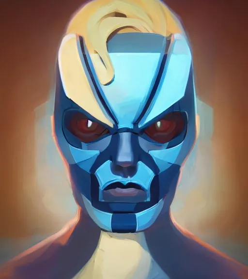 Image similar to face icon stylized minimalist invincible superhero, loftis, cory behance hd by jesper ejsing, by rhads, makoto shinkai and lois van baarle, ilya kuvshinov, rossdraws global illumination