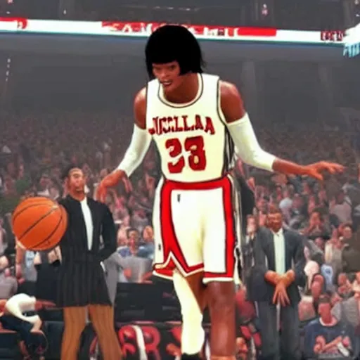 Image similar to michael jackson in nba 2 k 2 2