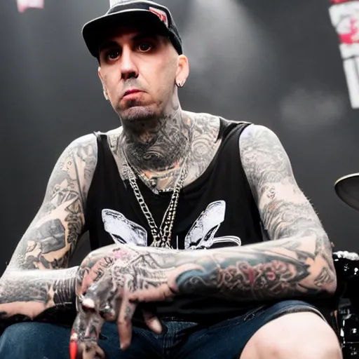 Image similar to travis barker