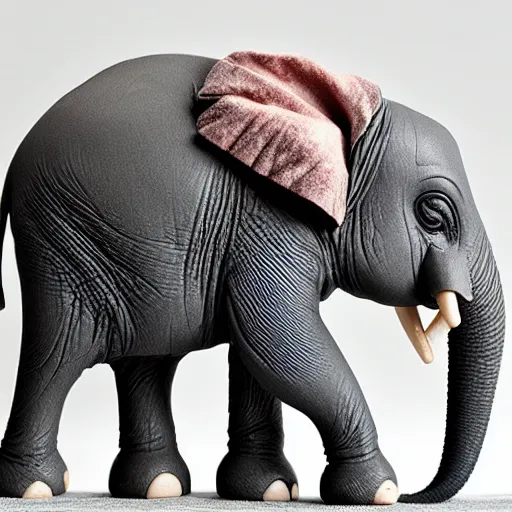 Image similar to photoshoot, hybrid mollusk elephant