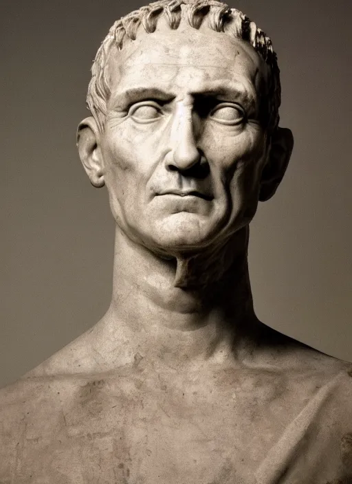 Image similar to a full portrait photo of julius caesar, f / 2 2, 3 5 mm, 2 7 0 0 k, lighting, perfect faces, award winning photography.