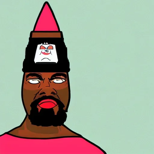 Image similar to conehead mr. t pop band, detailed facial expressions, 1 9 8 0 s aesthetic