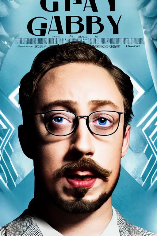 Prompt: Sam Hyde in the Great Gatsby, sigma male, rule of thirds, movie poster with no text, award winning photo, unreal engine