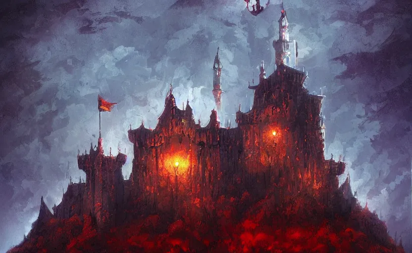 Image similar to castle by anato finnstark