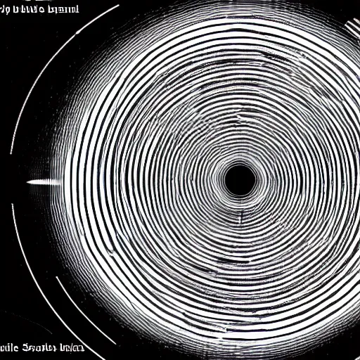 Prompt: this labyrinth is penetrated on all sides by white holes from where tachyons pierced spacetime