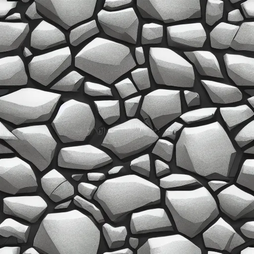 Image similar to Stylized Cartoon Rock texture, seamless,4k resolution, Substance material, Anime